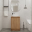  Ensemble de meuble-lavabo simple 20 po avec comptoir en céramique Bellmead-658848576