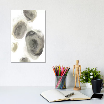 Water Stones II by June Erica Vess - Wrapped Canvas Painting