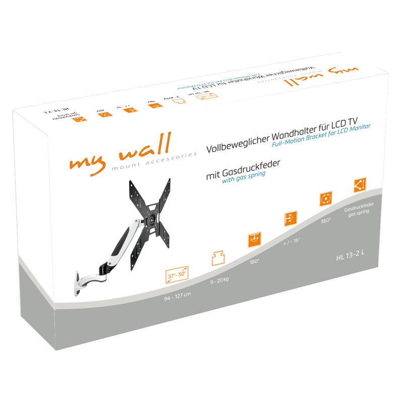 Full-Movement Wall Mount for 37"-50" LCD TV