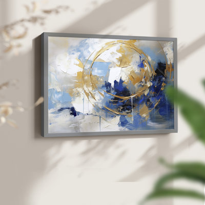 Abstract Series-CXXXVIII -Framed Print - Restickable