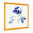 Impression dorée sur toile encadrée