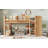 Twin Loft Bed With Multi-Storage Bookcases-586285530