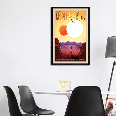 Kepler-16B by NASA - Print on Canvas