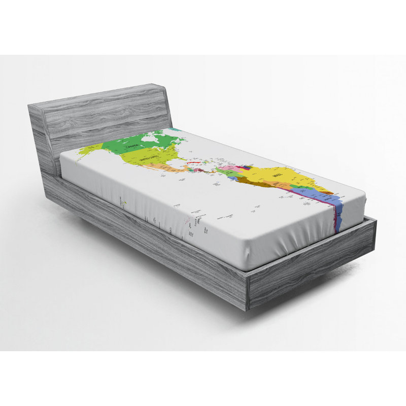 Microfiber Fitted Sheet, Twin Fitted Sheet