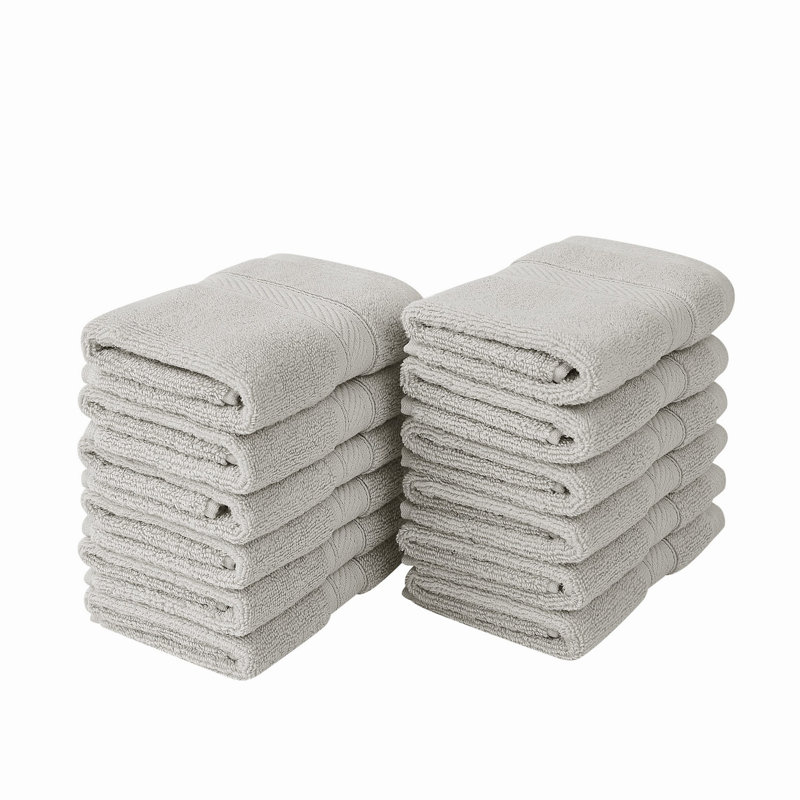  Ensembles de serviettes Regal, Gris clair