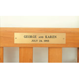 Engraving 3-Lines Plaque