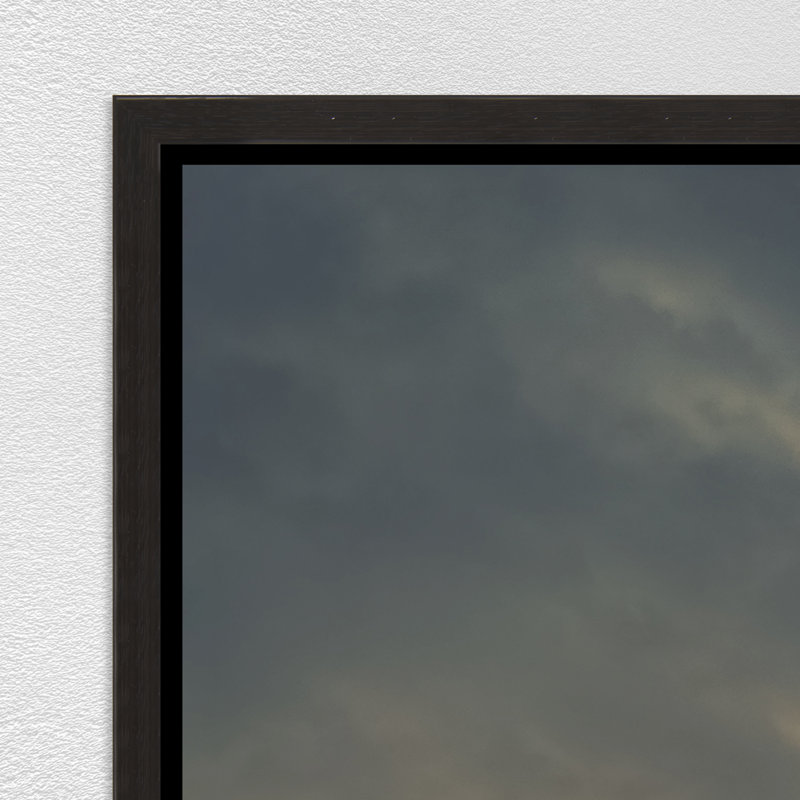 Here And Elsewhere II Print by David Keochkerian, Image Brush Gel, 37.75" H x 25.75" W