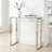Glendarious 28'' Glass Top Console Table