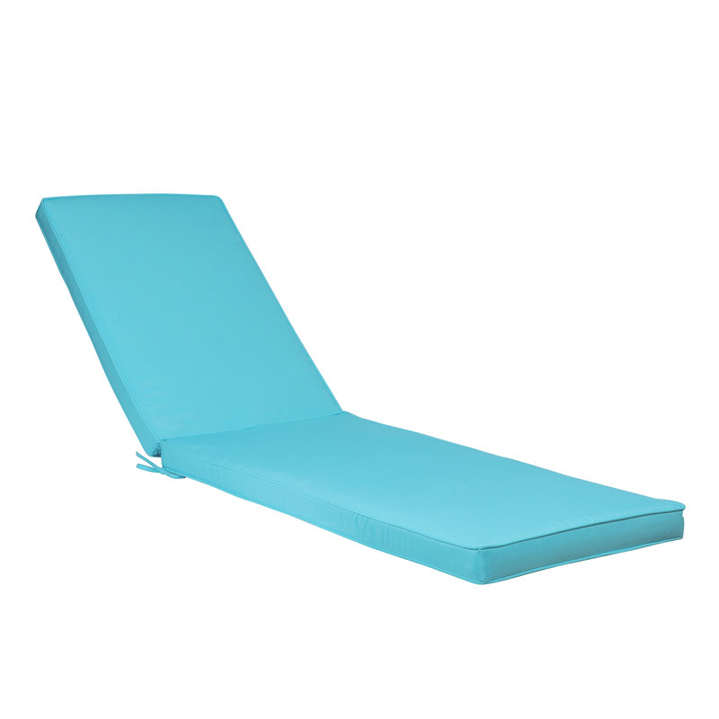 Outdoor Lounge Chair Cushion Replacement Patio Funiture Seat Cushion Chaise Lounge Cushion, Blue
