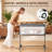 Baby Bassinet 2 in 1 Bedside Sleeper,Folding Portable w/Storage Basket-214121132