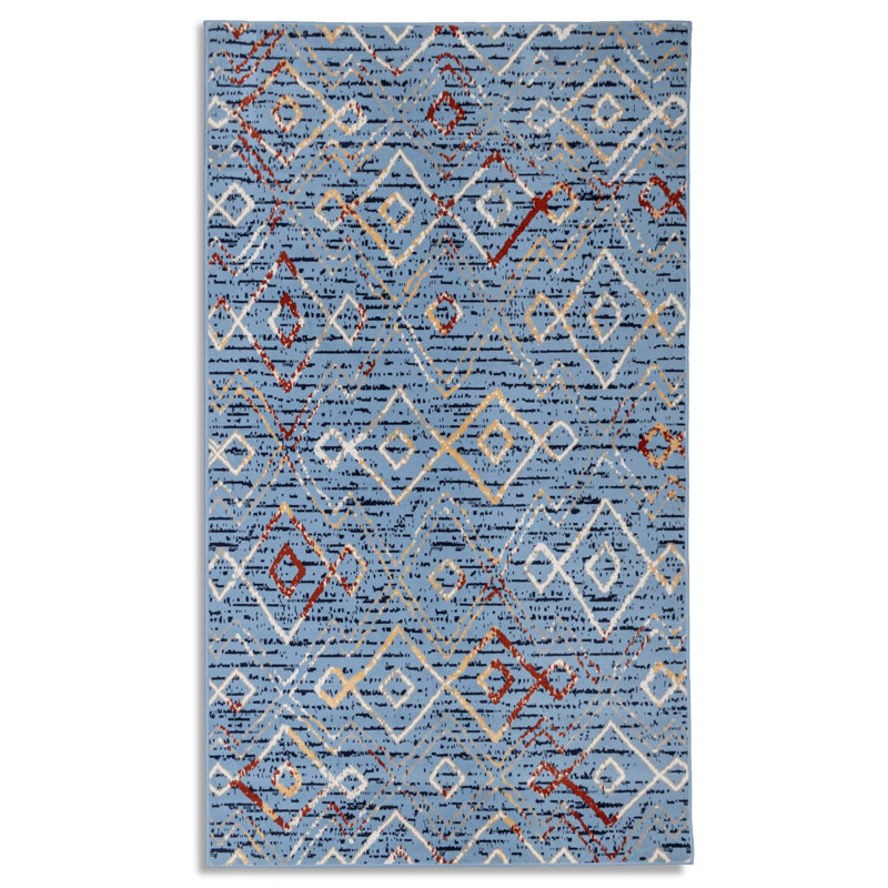 Capp Ikat Indoor Rug, Rectangle 7'8" x 11'