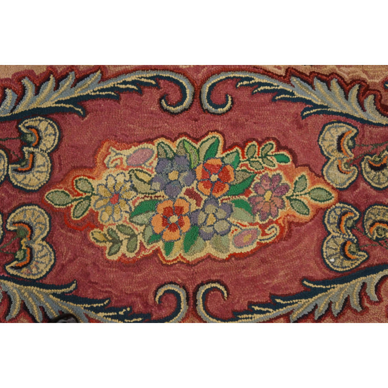 Tapis crocheté Salmon Pink
