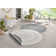 Porto Grey/Cream Reversible Rug