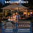 8x5 ft Grill Gazebo with Extra Large 7x3 ft Awning, 2-Tier BBQ Gazebo with Shelves, Hooks & LED Lights, Metal Frame Outdoor Grill Canopy for Backyard Garden Poolside-125244194