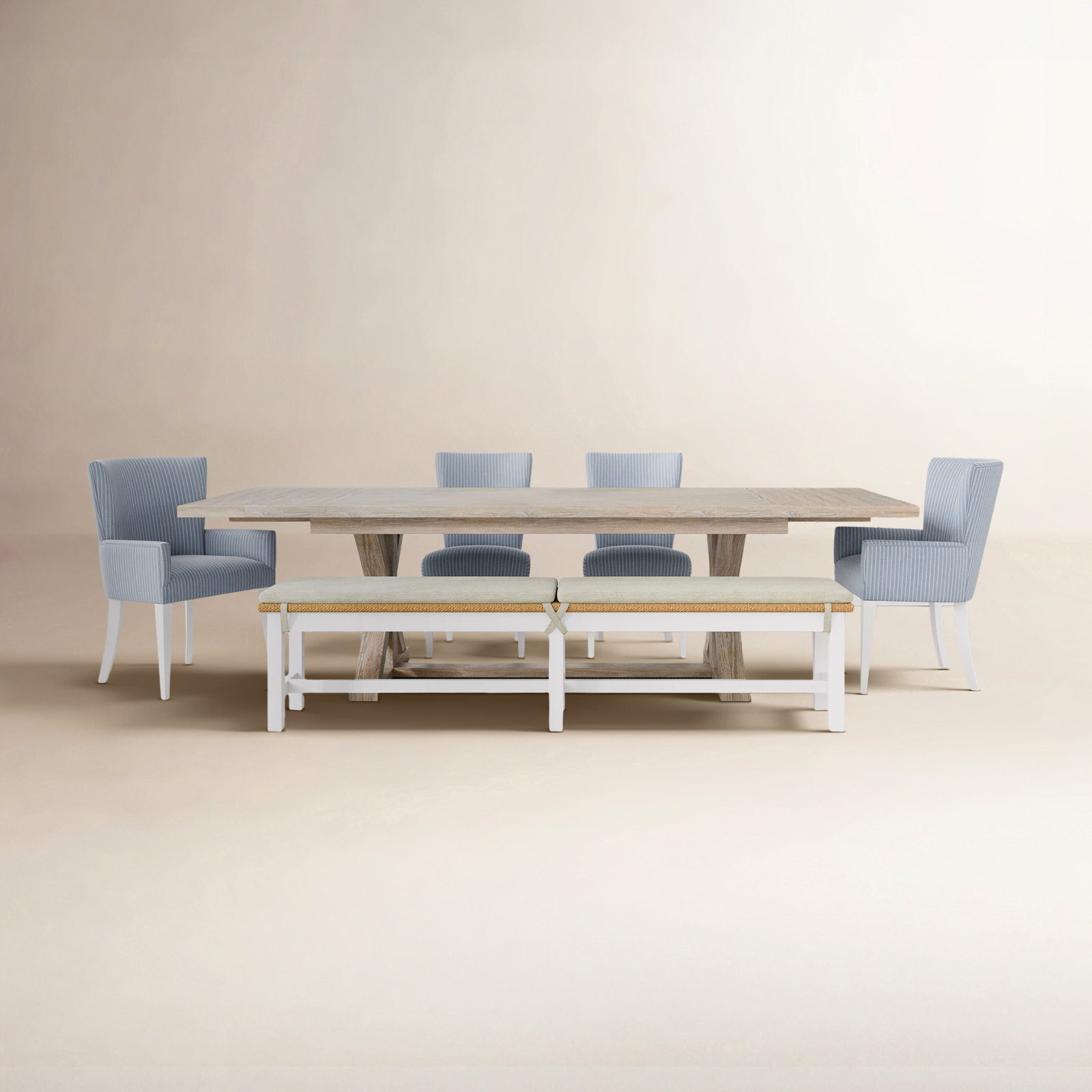Lana Oak Dining Table Set