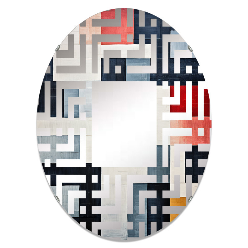 Aariah Oval Mirror, 35,4 po x 23,6 po