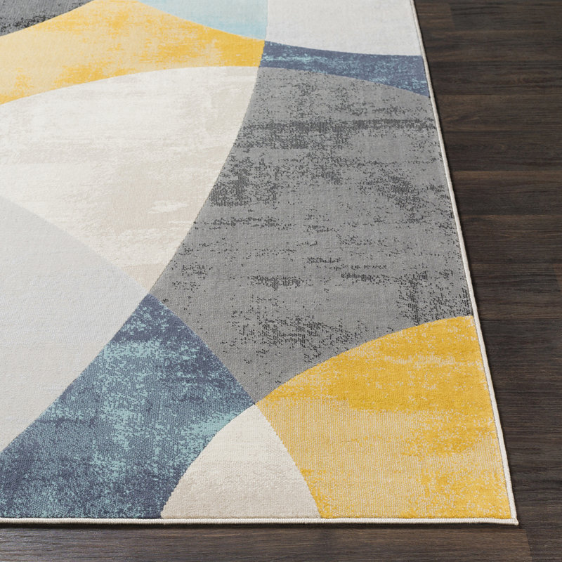 Doshi Geometric 160cm X 220cm Area Rug