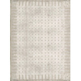 Geometric Area Rug in Gray