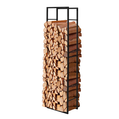Caegan 45cm W Metal Log Rack