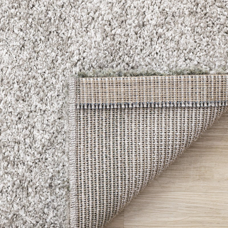 Tapis gris neutre Defeo, Rectangle 5 pi 3 po x 7 pi 7 po