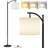 Arc/arced Floor Lamp With Foot Switch & 3 Colour Temperatures Bulb-881278891