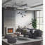 Circe 6 Light Metal Dimmable Chandelier-2036647260