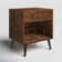 Vansant 1 - Drawer Nightstand with Drawer and Open Compartment, Solid Wood Legs