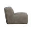Fauteuil de chambre pivotant en cuir Etty-190005074