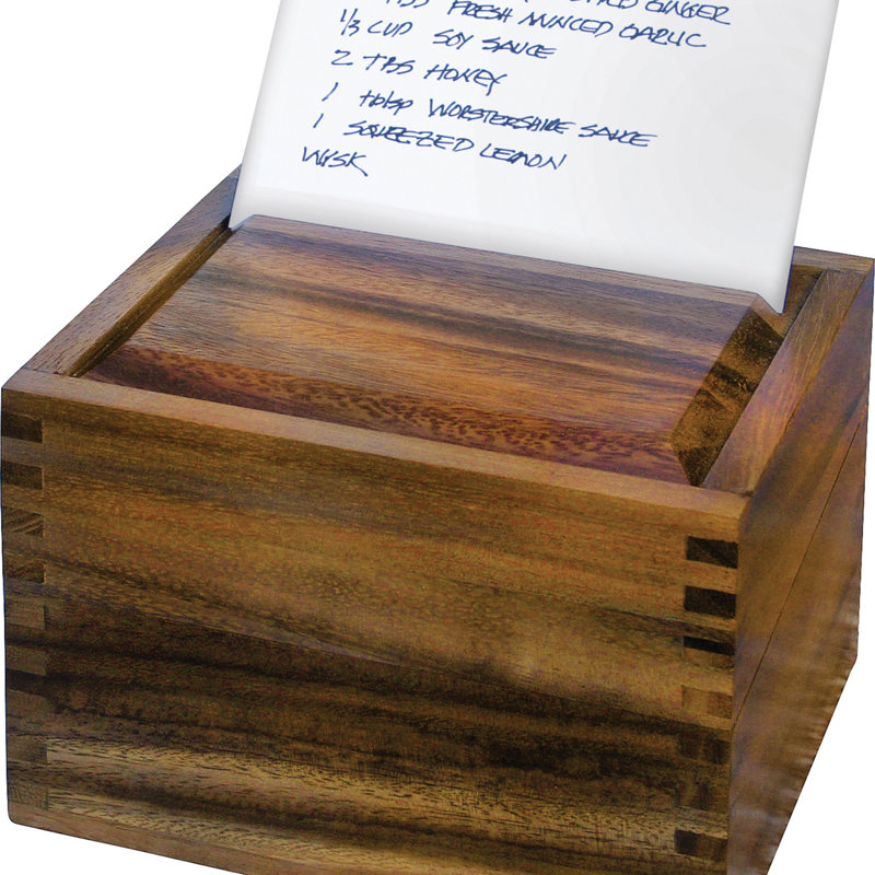 Gourmet Wood Decorative Box