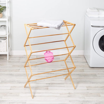 Séchoir pliable et peu encombrant - serviettes délicates, intérieur et extérieur