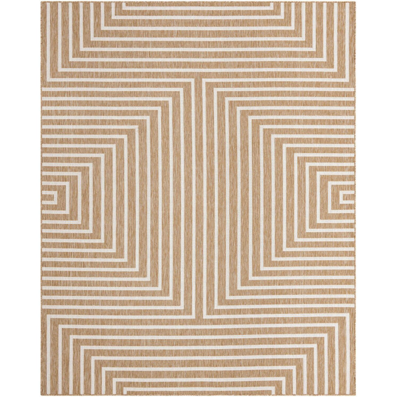 Tapis contemporain Nykeia, Rectangle 7 pi 10 po x 10 pi