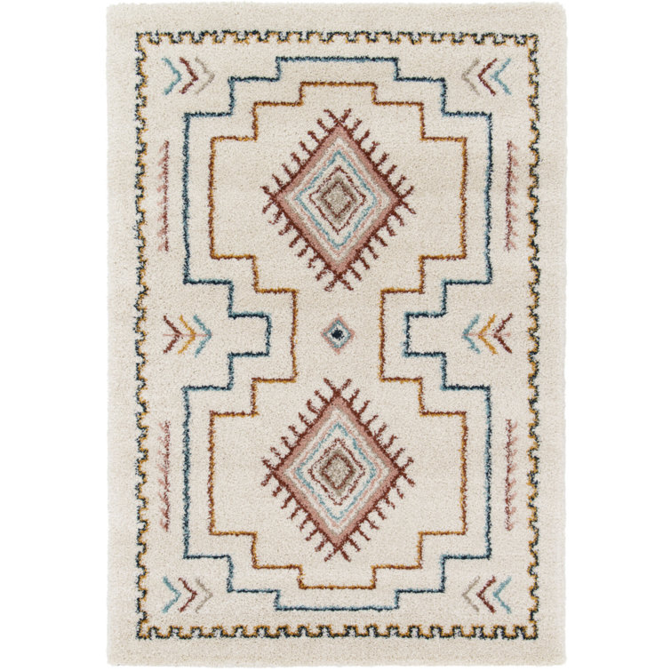 Soft indoor rug with volumized texture