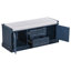 Banc de rangement en velours-69667550