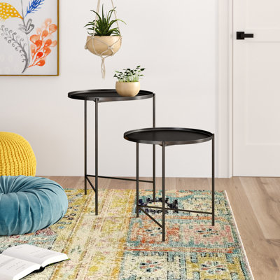Gwynn Tray Top Nesting Tables End Table