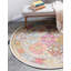 Tapis contemporain Mulvihill de couleur arc-en-ciel-131789659