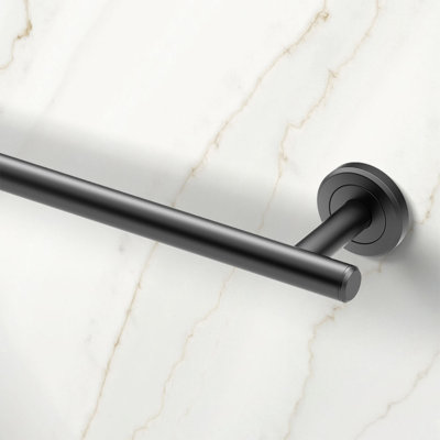Gatco Latitude II Wall Mounted Towel Bar | Modern Bathroom Towel Holder