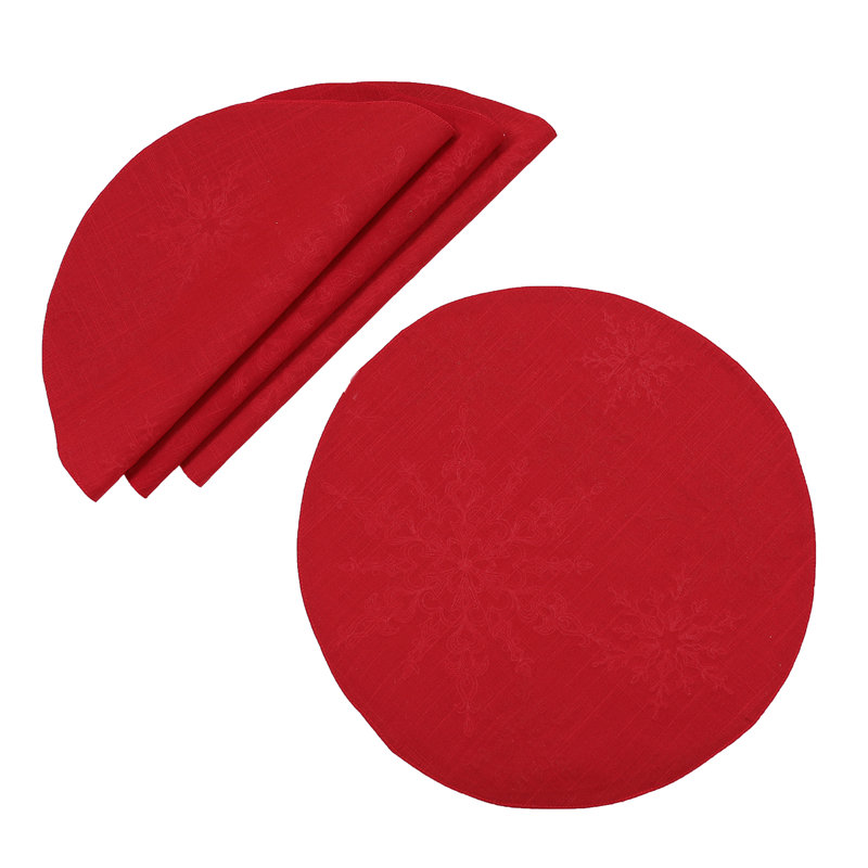 Napperon Iseminger, Rouge