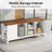 70.87'' Executive Desk and File Storage Cabinet-1226732243