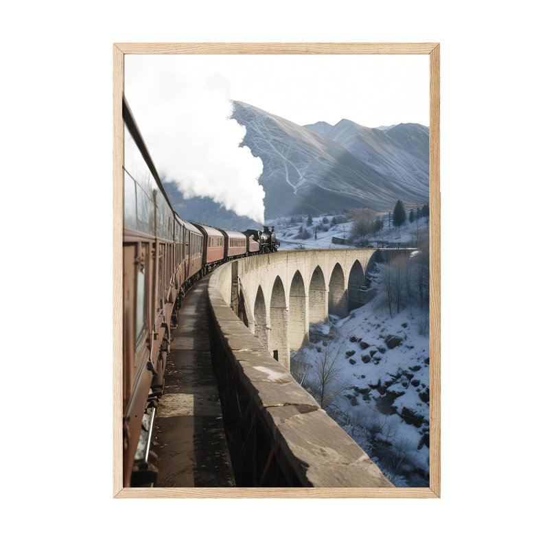 Peinture décorative encadrée