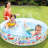 Plastic Round Kiddie Pool 10'' H x 60'' W x 60'' L