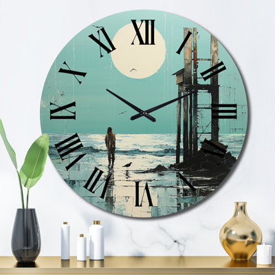 Charlana Metal Wall Clock