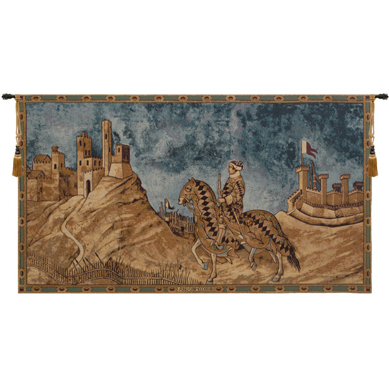 Italian Loom Woven Cotton Blend Wall Hanging