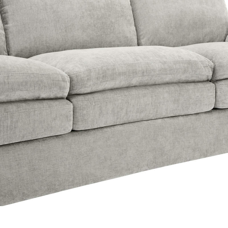 Fauteuil rembourré 31,9 po, Gris clair