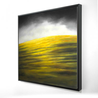 «Yellow Hill» sur toile