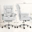 Chaise de bureau inclinable avec repose-pieds, chaise de bureau à haut dossier