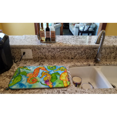 Tapis de séchage hippocampe