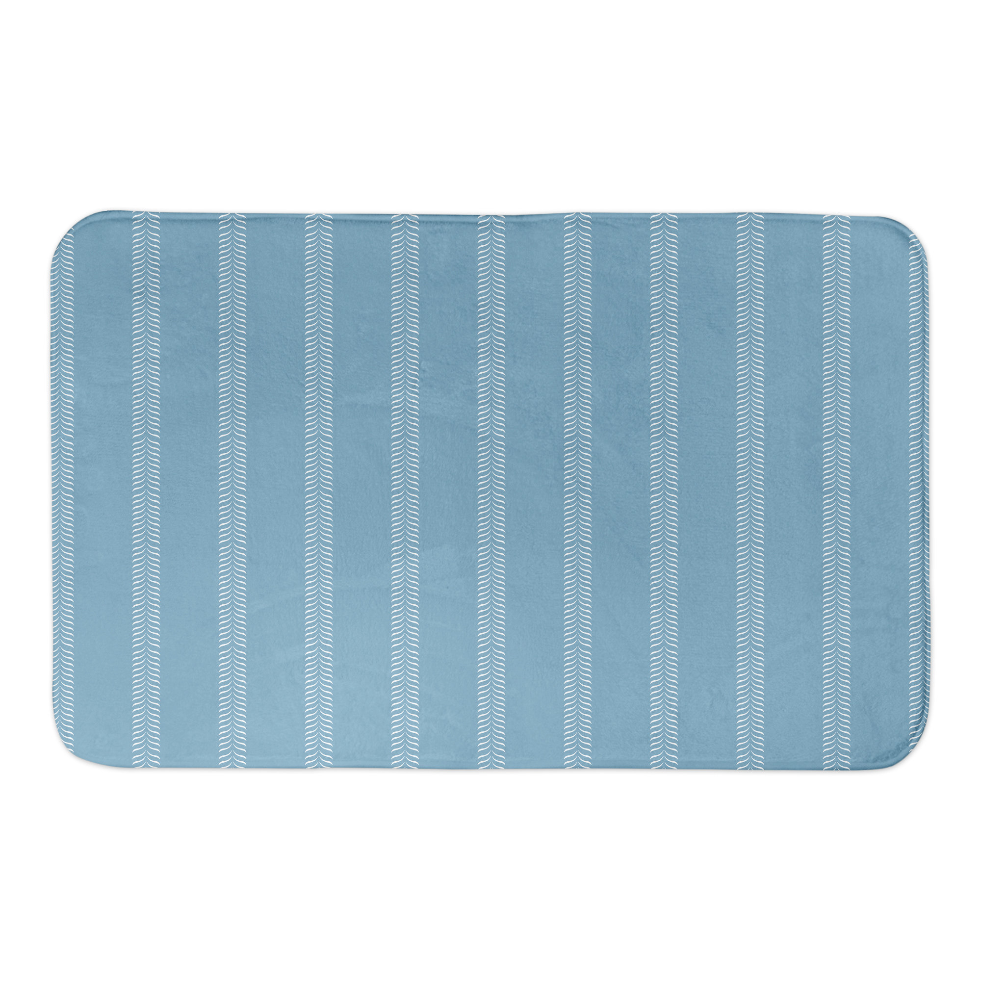 Latitude Run® Lines Bath Mat | Wayfair