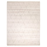 Flerida Moroccan Area Rug in Linen
