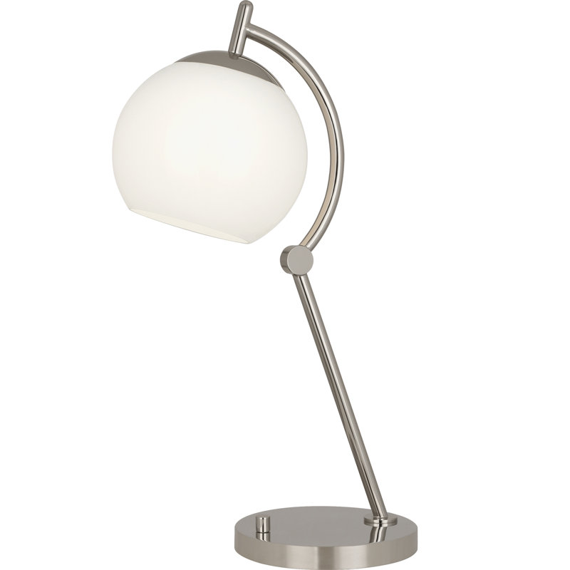 Nova Desk Table Lamp, Polished Nickel