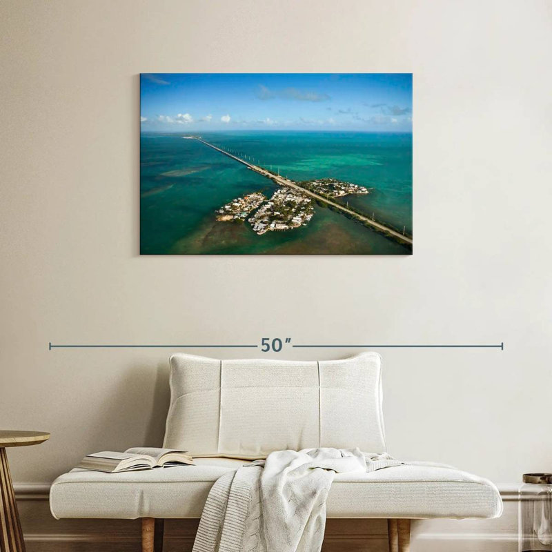 Gillard Seven Mile Florida Bridge, H 24 po x l 36 po